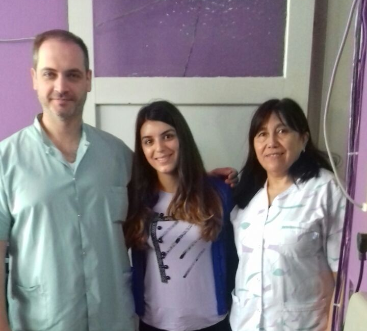 Los Estudiantes Ignacio Vierci y María José Silva Realizaron PPs en el Hospital “Dr. Castaldo”