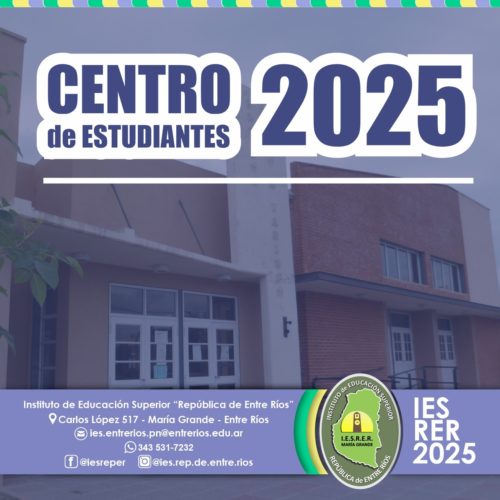 Quedó conformado el Centro de Estudiantes del IES RER