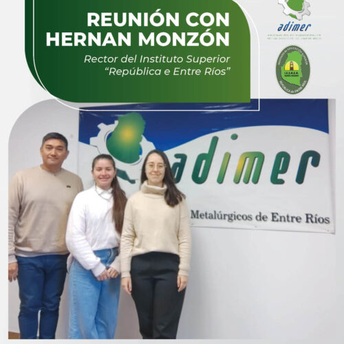 Reunión estratégica entre el IES RER y ADIMER: articulación para nuevas capacitaciones