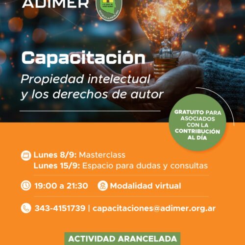 Capacitación en Propiedad Intelectual y Derechos de Autor