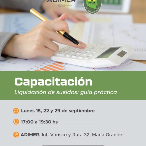 Capacitación: Liquidación de sueldos – Guía práctica