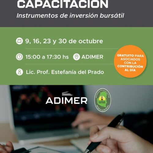 Capacitación: Instrumentos de inversión bursátil