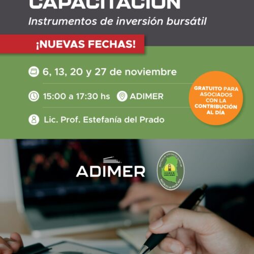 Capacitación: Instrumentos de inversión bursátil