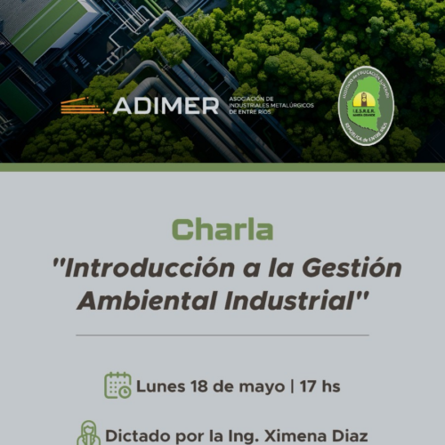 Charla: Introducción a la Gestión Ambiental Industrial (18/05/2026)