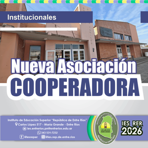 Nueva Comisión directiva de la Asociación Cooperadora del IES RER