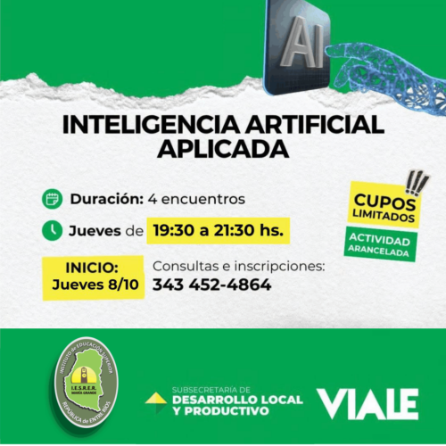 Capacitación en Inteligencia Artificial Aplicada